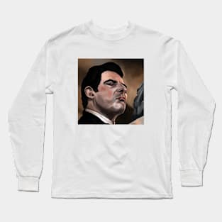 Dracula and Johnny on the rooftop Long Sleeve T-Shirt